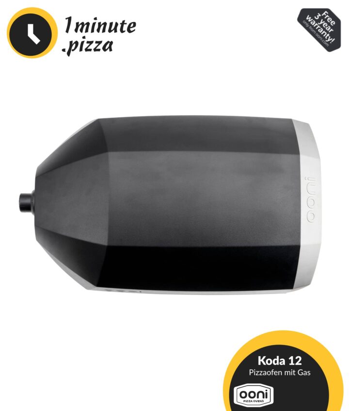 Ooni Koda 12 Gas Pizzaofen | 500 °C Backofen | Perfekte Steinofen Pizza in 1 Minute